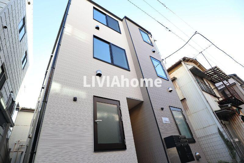 大田区羽田１丁目のアパートの外観