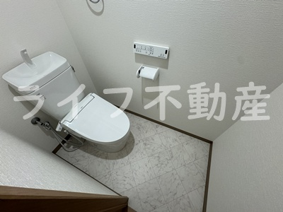 インペリアル飯島のトイレ|ゆったりとした空間のトイレです