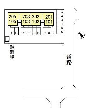 ハピネスヒルの区画図|当社、チルホームのHPもご覧ください(^^)/物件情報多数♪