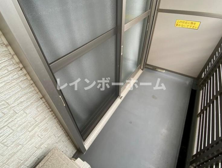 クレイノCOMFORT　Sのバルコニー