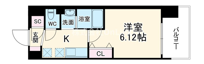 【間取り】 | Luxe布施北Ⅲ