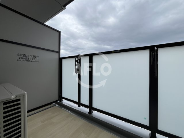 エスリード大阪セレスティアのバルコニー|バルコニー