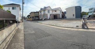 【前面道路含む現地写真】 | 名古屋市中村区横井2丁目180【仲介手数料無料】新築一戸建て　1号棟