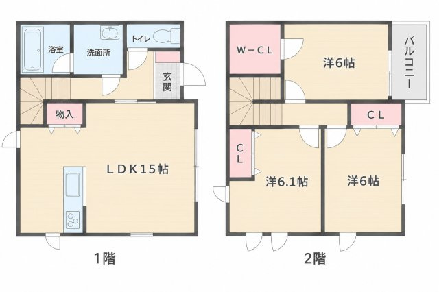 グラビス宰都の間取り