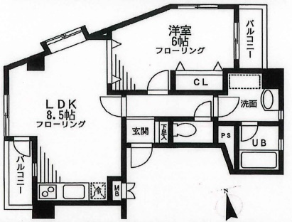 プチ フォンテーヌの間取り