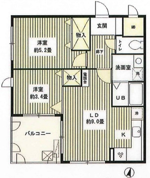 目白台ガーデンの間取り