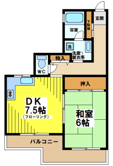 【間取り】 | メゾンフォレスト