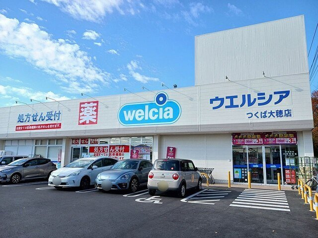ジュネスⅢの周辺|ウエルシアつくば大穂店まで950m