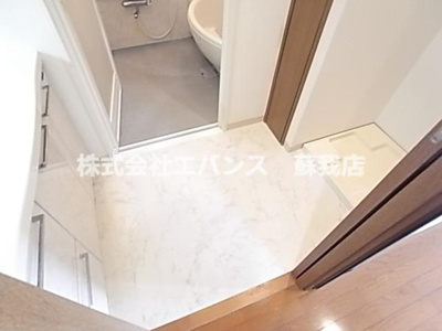 【洗面所】 | グランダジュール千葉みなと | 使いやすい洗面所です