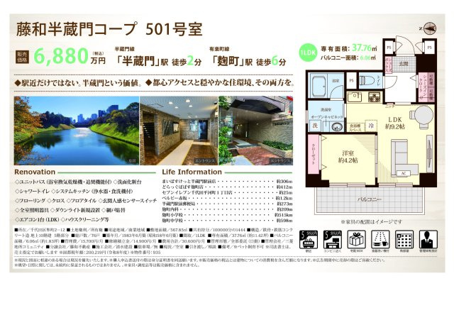 ★仲介手数料無料★藤和半蔵門コープのその他