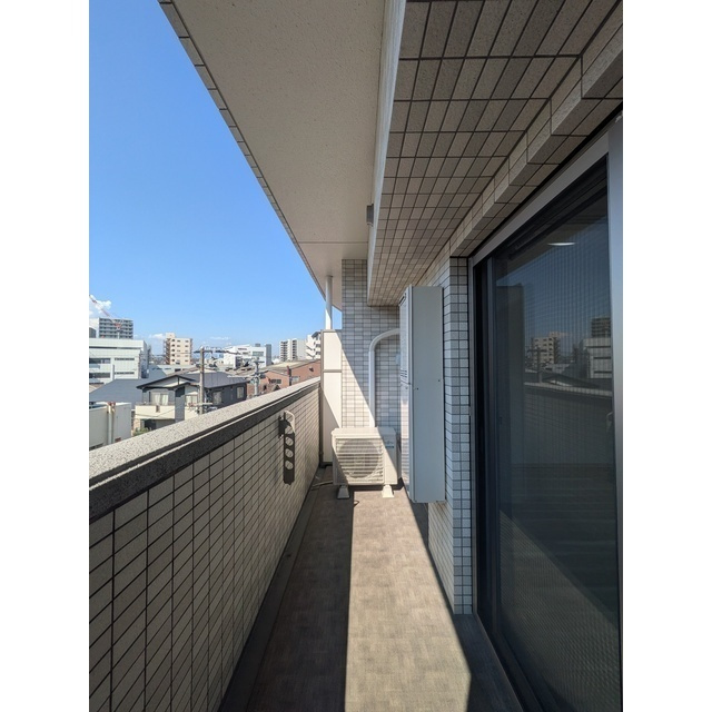 エスタート御幣島のバルコニー
