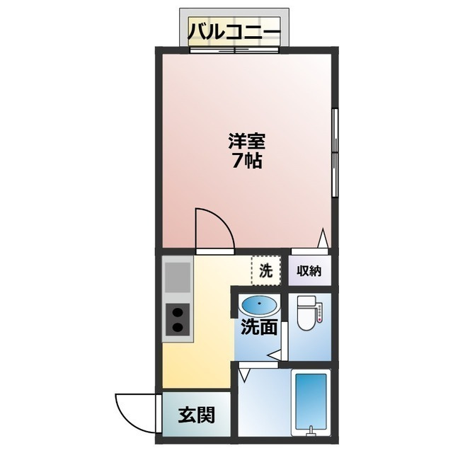 フェアステージグレインⅡの間取り