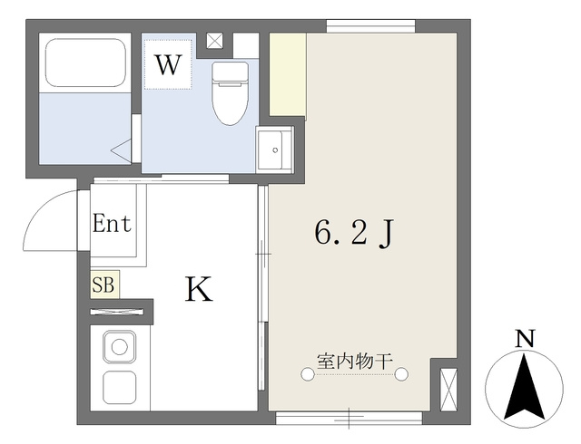 2面採光で風通しのいい間取りです！