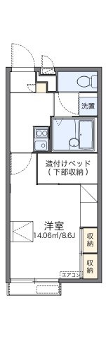 【間取り】 | レオパレス辻九第三