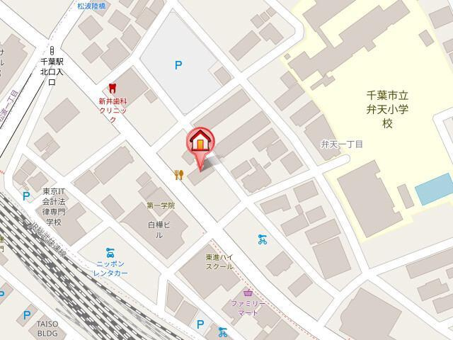 ピスタ２１の地図