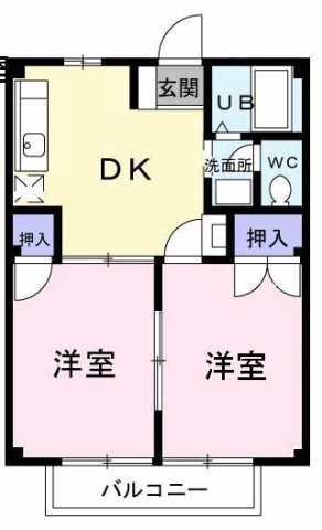 シティハイツ駒木台の間取り