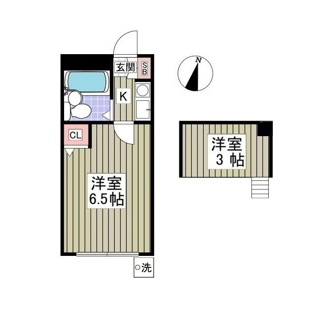 ニューパレス松戸の間取り
