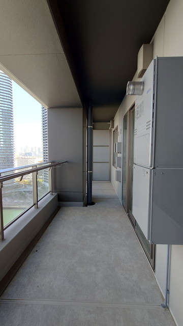 パークタワー勝どき　サウス棟のバルコニー|※写真は同タイプ住戸です。