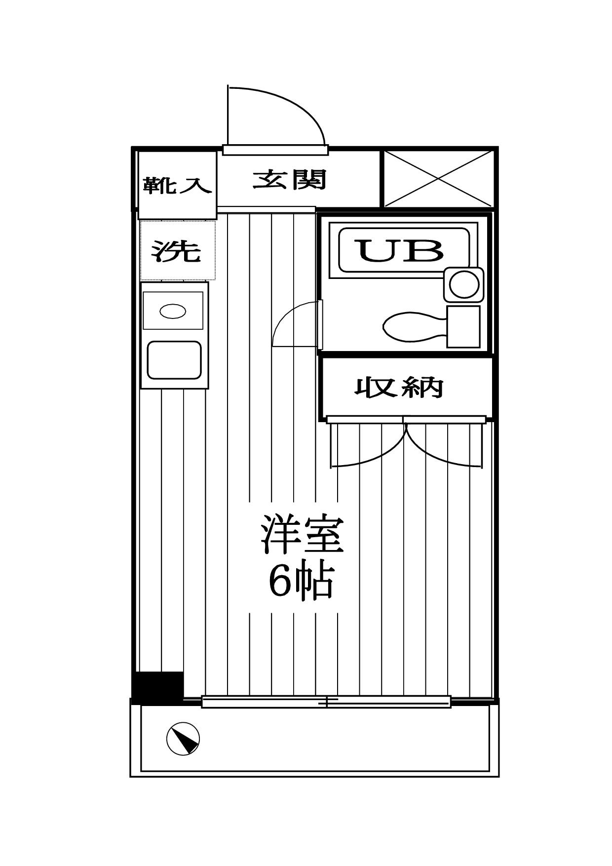 メゾン北戸田の間取り