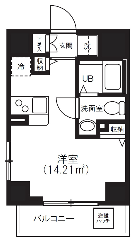 ステラコート北浦和の間取り
