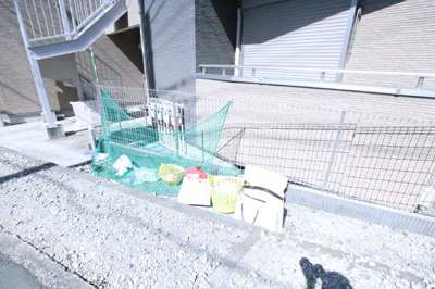 ごみ置き場です♪