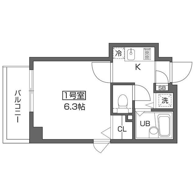 ベルファース早稲田の間取り|間取り図