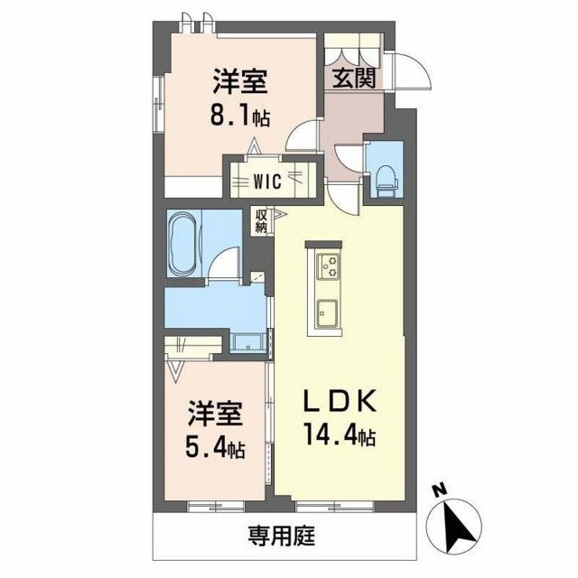 SENの間取り
