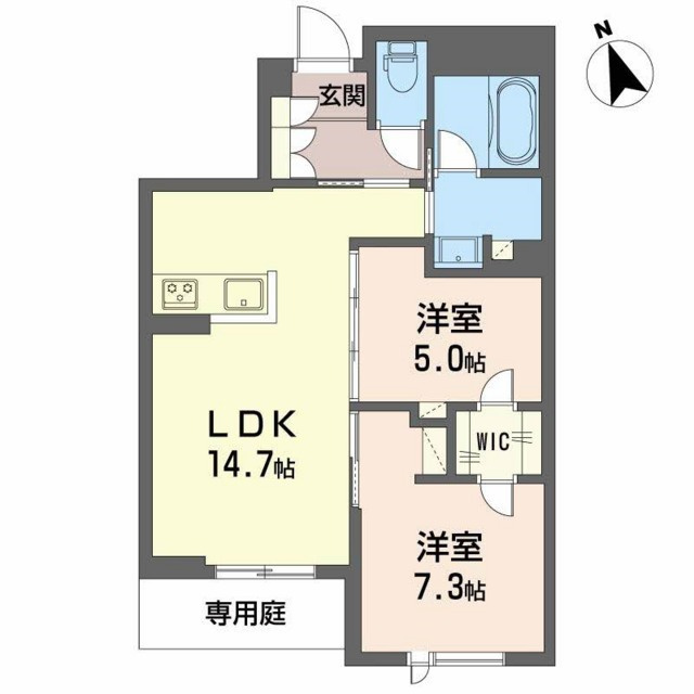 SENの間取り