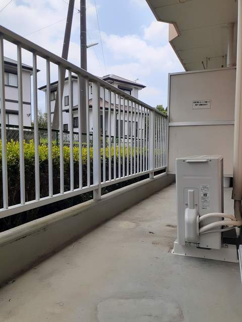 マンションローレルのバルコニー