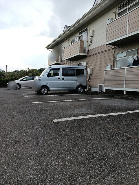 ニューシティ田口の駐車場