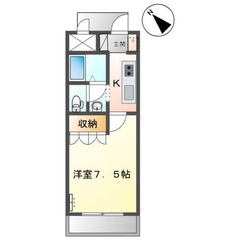 Ｃａｓａ Ｖｅｒｄｅ（カサ　ベルテ）の間取り