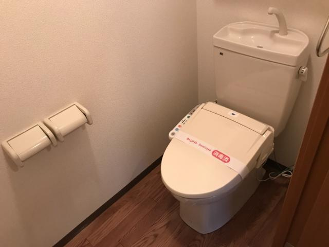 リヴィエールⅡのトイレ|シャワー付トイレ
