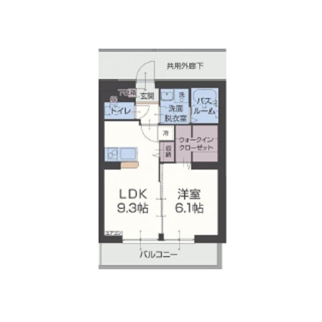 リベルテ堺屋の間取り