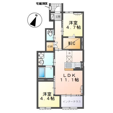 セリアージュの間取り