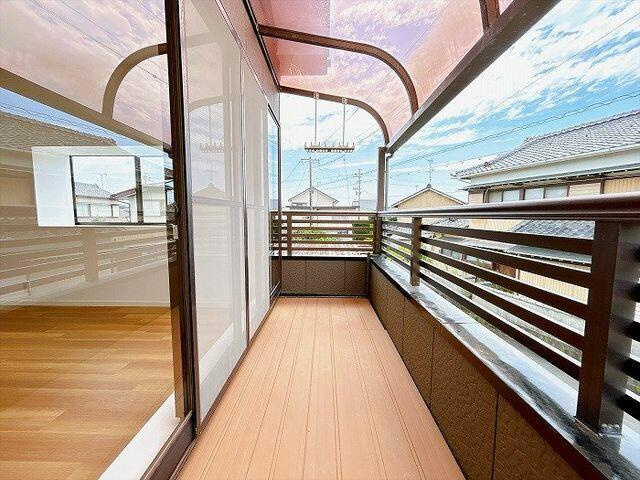 浜松市中央区坪井町の中古一戸建|バルコニー