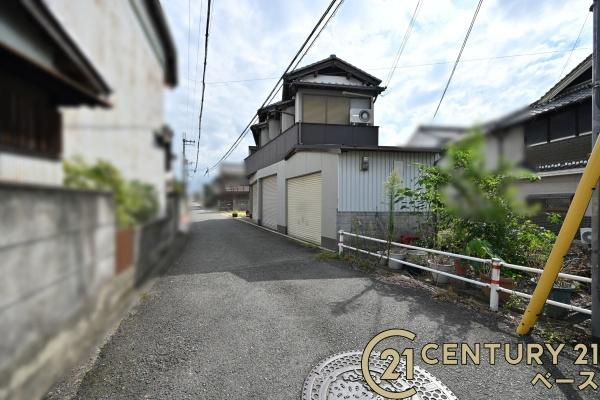 香芝市別所の売地の前面道路含む現地写真|■現地撮影写真■