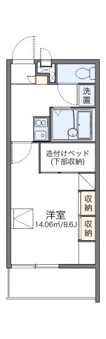 【間取り】 | レオパレスサシェ