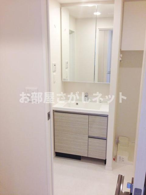 パークアクシス浅草・田原町【おとり物件なし】#学生・社会人にオススメ！初期費用分割払いOK！の独立洗面台|※写真は同タイプ住戸です。