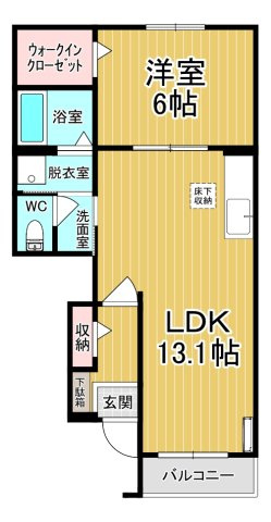 【間取り】 | ブランシェントＡ