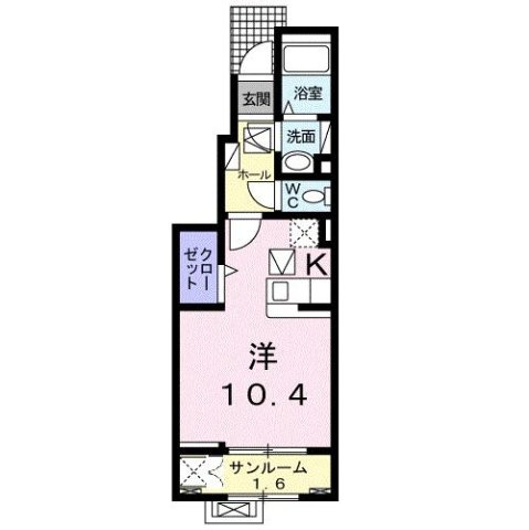 ブライトヒルズＢの間取り