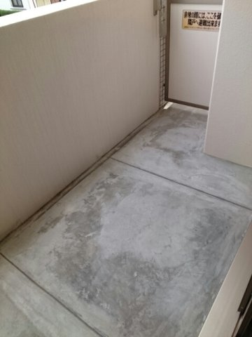 サンセール宮ノ陣のバルコニー