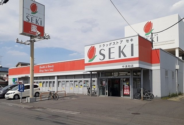 アンジュールの周辺|ドラッグストアセキ　中浦和店まで450m