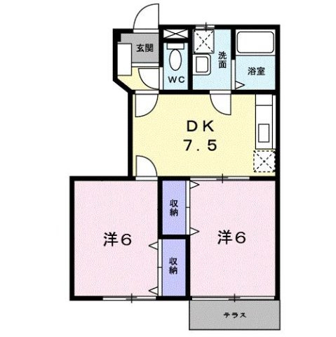 ハーバル２４の間取り