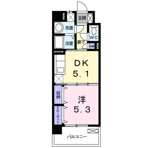 サンセール宮ノ陣の間取り
