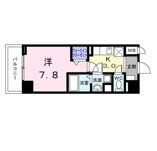 アーバンスクウェア丸の内の間取り