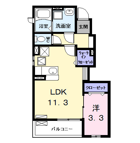 花水木の間取り