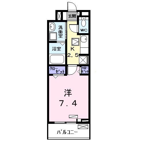 アスナロードの間取り