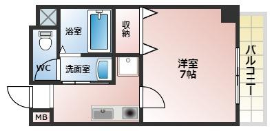 プレッツァ西宮の間取り