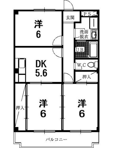 アヴォワール雅の間取り