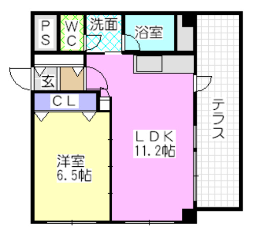 エクセルピアスの間取り
